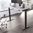 Pemberly Row 72W x 30D Height Adjustable Standing Desk - Engineered Wood