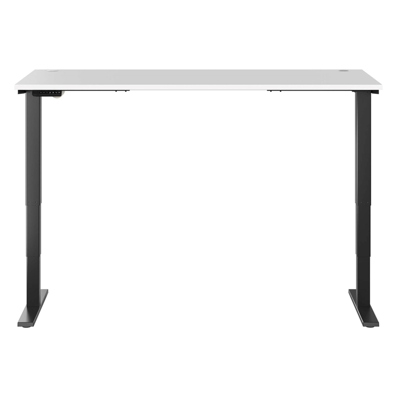 Pemberly Row 72W x 30D Height Adjustable Standing Desk - Engineered Wood