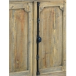 Pemberly Row Cottage Panel Door Credenza Driftwood Brown Solid Wood Sideboard