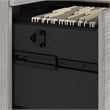 Pemberly Row 2 Drawer Lateral File Cabinet in Platinum Gray - Engineered Wood