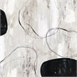 Pemberly Row 72x72 Falling Stones Fine Art Giant Canvas Print in White