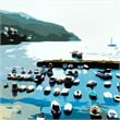 Pemberly Row 84x84 Boats Fine Art Giant Canvas Print in Multi-Color