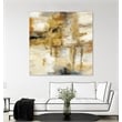 Pemberly Row 72x72 On the Bridge Fine Art Giant Canvas Print in Yellow