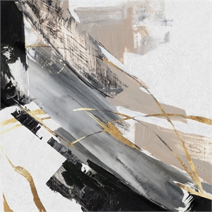 Pemberly Row 72x72 Thunder Chasing Fine Art Giant Canvas Print in Multi-Color