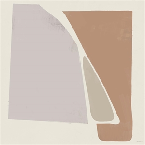 Pemberly Row 72x72 Machine Abstract Fine Art Giant Canvas Print in Multi-Color