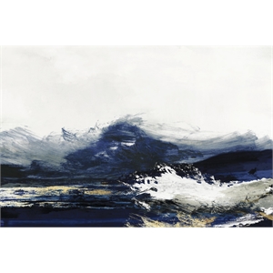 Pemberly Row 84x54 Water Fine Art Giant Canvas Print in White