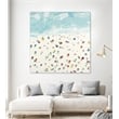 Pemberly Row 72x72 Beach Days Fine Art Giant Canvas Print in Multi-Color