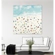 Pemberly Row 72x72 Beach Days Fine Art Giant Canvas Print in Multi-Color
