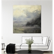 Pemberly Row 84x84 Drifter Fine Art Giant Canvas Print in Yellow