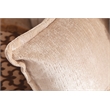 Pemberly Row Modern Loveseat Made With Upholstery in Beige Color