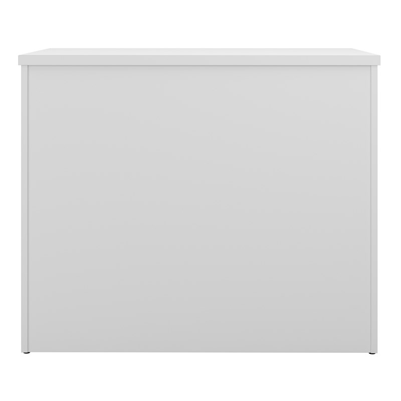 Pemberly Row 2-Drawer Engineered Wood Lateral File Cabinet in White