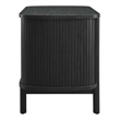 Pemberly Row Modern / Contemporary 2-Drawer Nightstand in Black