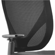 Pemberly Row Contemporary Mesh Office Chair with Nylon Base Black