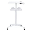 Pemberly Row Pneumatic Height-Adjustable Stand-Up Mobile Workstation