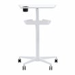 Pemberly Row Pneumatic Height-Adjustable Stand-Up Mobile Workstation