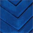 Pemberly Row 2 Piece Stainless Steel Legs Chair with Velvet Fabric in Blue