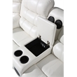 Pemberly Row 3 - Piece USB Vegan Leather Reclining Sectional with Sound System