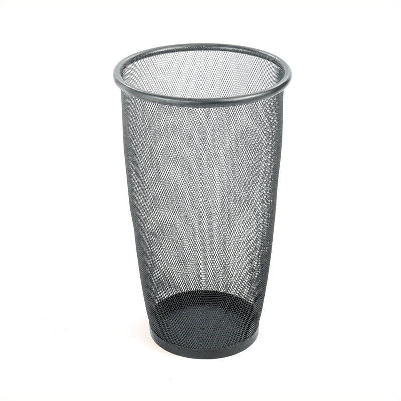 Pemberly Row Contemporary Mesh Large Round Wastebasket (Set of 3)