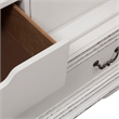 Pemberly Row Modern / Contemporary Magnolia Manor White Armoire