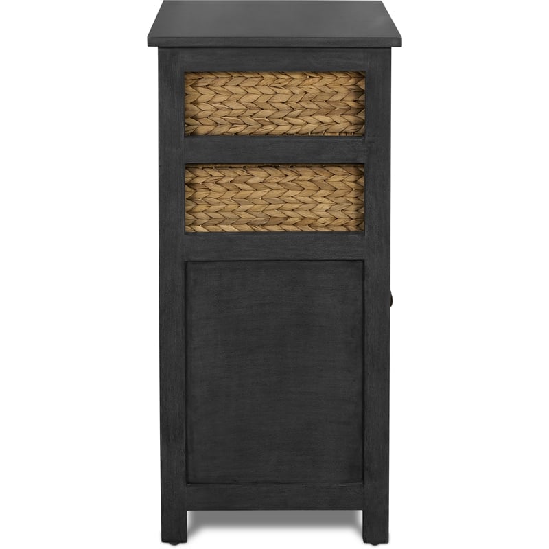 Pemberly Row Modern / Contemporary Storage Cabinet Dark Gray