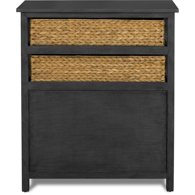 Pemberly Row Modern / Contemporary Storage Cabinet Dark Gray