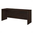 Pemberly Row 72W x 24D Credenza Desk in Black Walnut - Engineered Wood