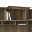 Pemberly Row Modern 60W Hutch in Reclaimed Pine - Engineered Wood