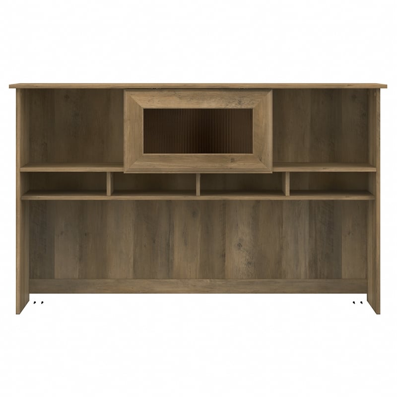 Pemberly Row Modern 60W Hutch in Reclaimed Pine - Engineered Wood