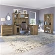 Pemberly Row Modern 60W Hutch in Reclaimed Pine - Engineered Wood