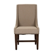 Pemberly Row Upholstered Side Chair (RTA) Antique Brownstone - Set of 2