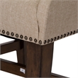Pemberly Row Upholstered Side Chair (RTA) Antique Brownstone - Set of 2