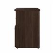 Pemberly Row Office Storage Cabinet with Drawers in Black Walnut - Wood