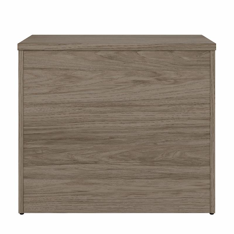 Pemberly Row Office Storage Cabinet with Drawers in Hickory - Engineered Wood