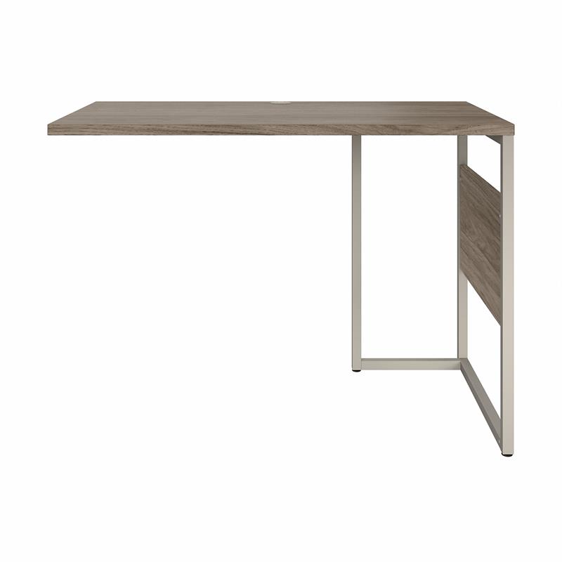 Pemberly Row 42W x 24D Desk Return/Bridge in Modern Hickory - Engineered Wood