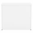 Pemberly Row Office Storage Cabinet with Drawers in White - Engineered Wood