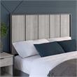 Pemberly Row Full/Queen Size Headboard in Platinum Gray - Engineered Wood
