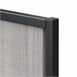 Pemberly Row Full/Queen Size Headboard in Platinum Gray - Engineered Wood