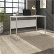 Pemberly Row 48W x 24D Computer Table Desk in White - Engineered Wood