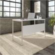 Pemberly Row 48W x 24D Computer Table Desk in White - Engineered Wood
