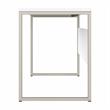 Pemberly Row 48W x 24D Computer Table Desk in White - Engineered Wood