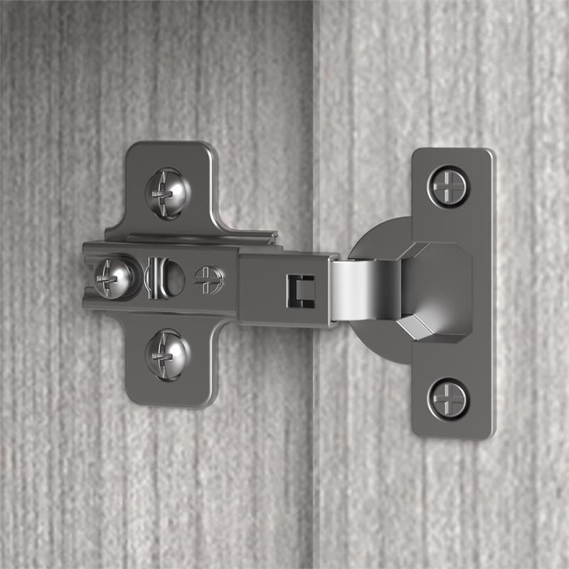 Pemberly Row Low Storage Cabinet with Doors in Platinum Gray - Engineered Wood