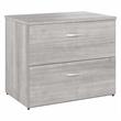Pemberly Row 2 Drawer Lateral File Cabinet in Platinum Gray - Engineered Wood