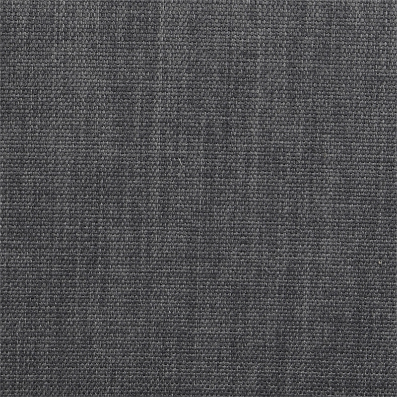 Pemberly Row Contemporary Tufted Daybed and Trundle Dark Gray