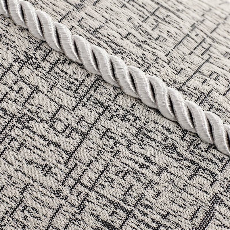 Pemberly Row 10-piece Fabric King Comforter Set in Gray/Platinum