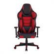 Pemberly Row Modern / Contemporary Faux Leather Game Chair Red
