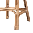 Pemberly Row Modern / Contemporary Bohemian Natural Rattan Bar Stool
