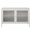 Pemberly Row Modern / Contemporary 2 Door Storage Cabinet in White