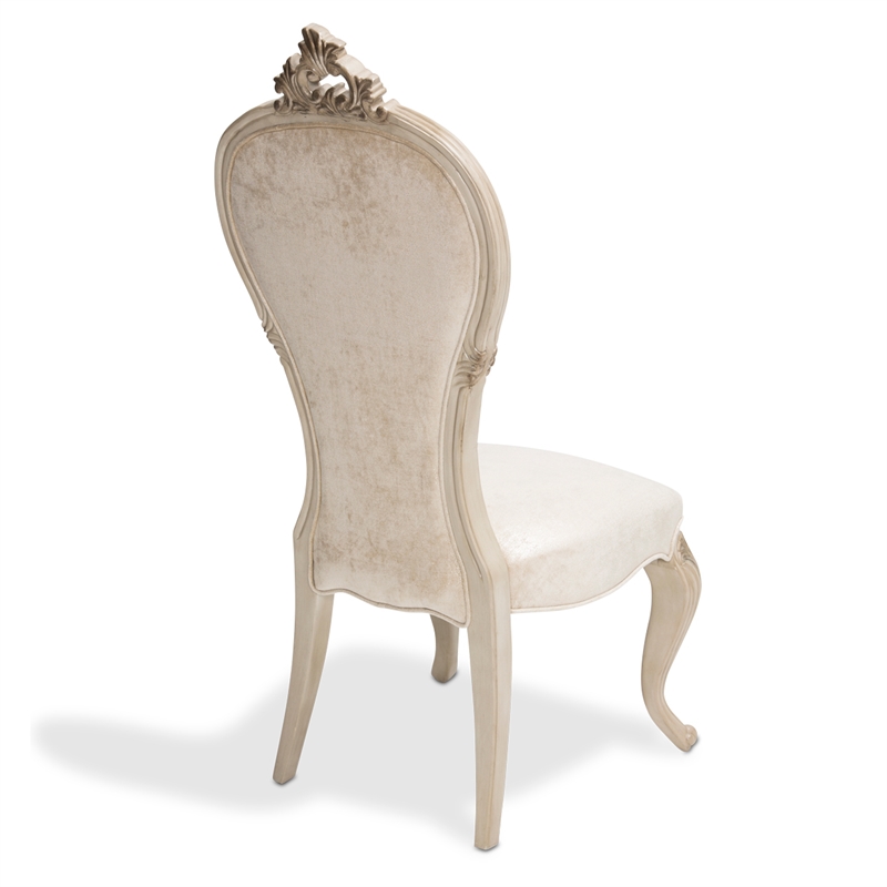 Pemberly Row Velvet Dining Side Chair - Set of 2 - Champagne