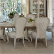 Pemberly Row Velvet Dining Side Chair - Set of 2 - Champagne