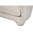 Pemberly Row Contemporary Chair and a Half - Champagne/Platinum